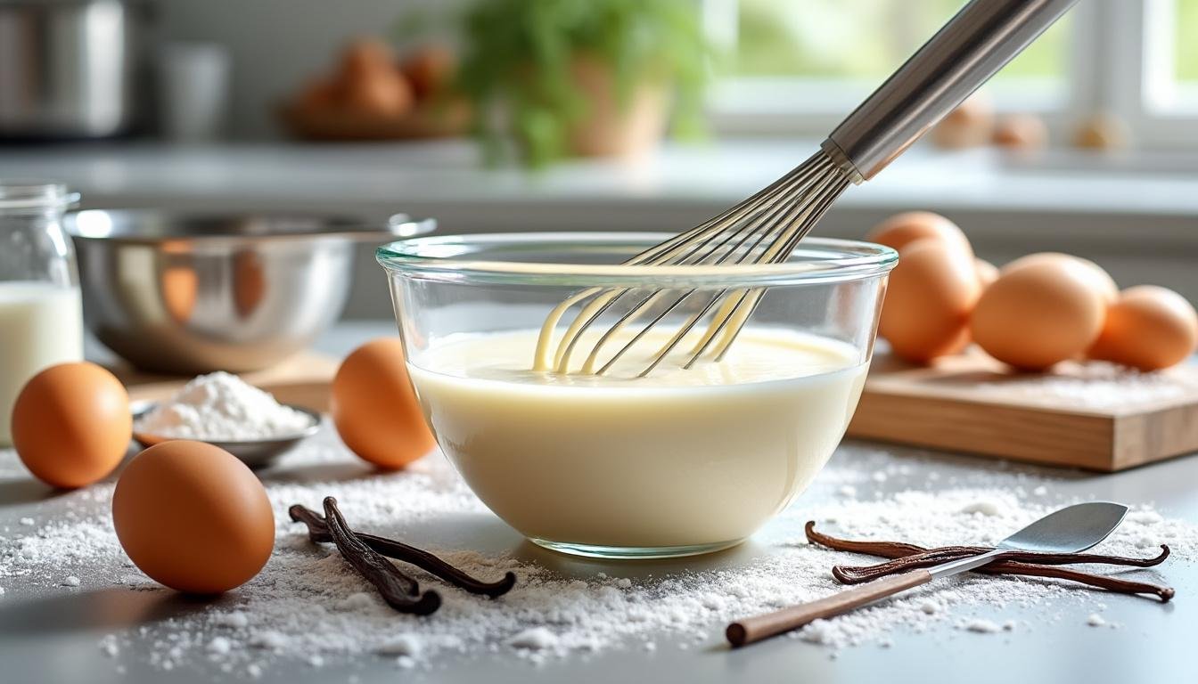 découvrez étape par étape comment réaliser une crème pâtissière légère, onctueuse et savoureuse pour garnir vos desserts préférés. conseils et astuces faciles pour réussir à tous les coups.