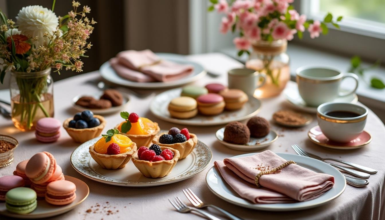 découvrez des recettes de mignardises faciles à préparer pour régaler vos invités lors de vos réceptions. astuces, idées savoureuses et gourmandises rapides pour impressionner à coup sûr.