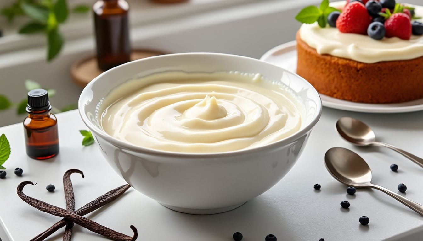 découvrez la recette facile et inratable de la crème à la vanille pour sublimer vos gâteaux et réussir tous vos desserts maison. simple, onctueuse et délicieuse !